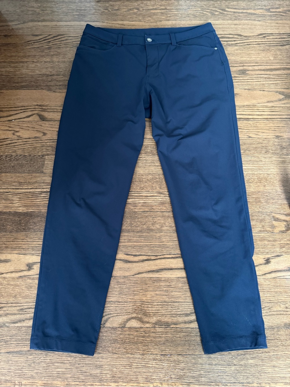 lululemon athletica Men's Navy Stretch Chinos